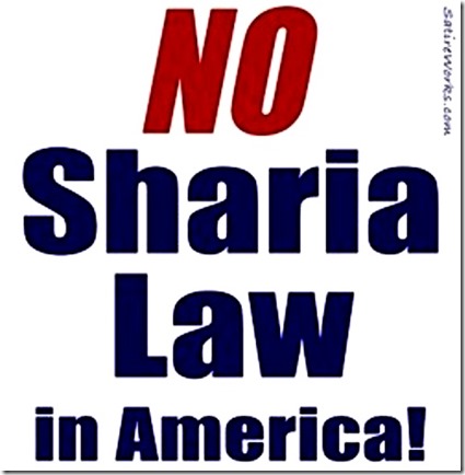No Sharia for America No Sharia for America