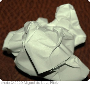 'Paper ball' photo (c) 2009, Miguel de Luis - license: http://creativecommons.org/licenses/by/2.0/