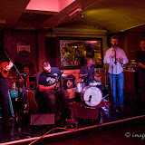A second appearance at O'Neill's on Hanover Street by Congress, a collective of musicians from Ireland and Northern England, comprising Skirm (vocals, guitar), Danny Cameron (accordion), Cormac Byrne (percussion), Pol Dalaigh (flute, whistle) and Anthony Haller (double bass). They were enthusiastically accompanied by a host of dancers, much encouraged by their friends in the audience! LIF'10 Congress at O'Neill's