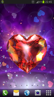 How to install Live Diamonds-3D: Heart FREE 1.05 mod apk for laptop