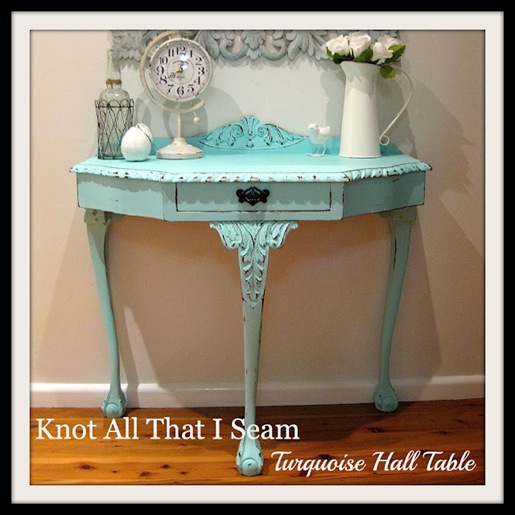 Turquoise Hall Table 1