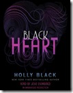 audio book cover of Black Heart by Holly Black read by Jesse Eisenberg