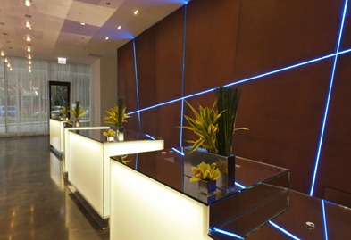 radisson blu chicago contemporary hotel interior design