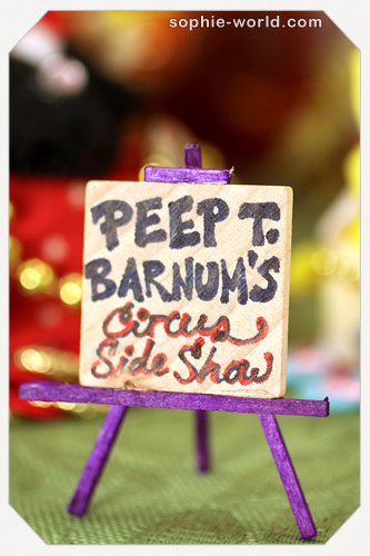 Peeps sign