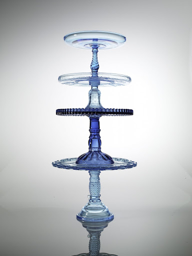 Dessert stands can be traced to the 17th century, when sugar was a prized commodity and European aristocrats honored special guests by serving them treats on tazzas -- typically, flat, sterling-silver dishes with pedestals. Dessert stands can be traced to the 17th century, when sugar was a prized commodity and European aristocrats honored special guests by serving them treats on tazzas -- typically, flat, sterling-silver dishes with pedestals.