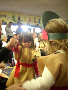 Panda Class singing.