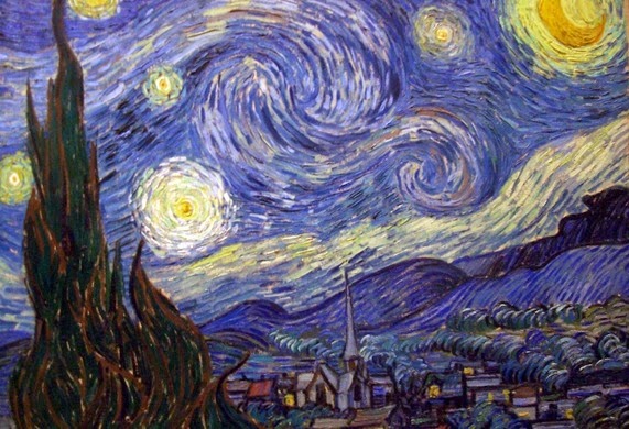 Van Gogh_Starry Night on the Rhone_1888_Musee D'Orsay_Paris_BIG