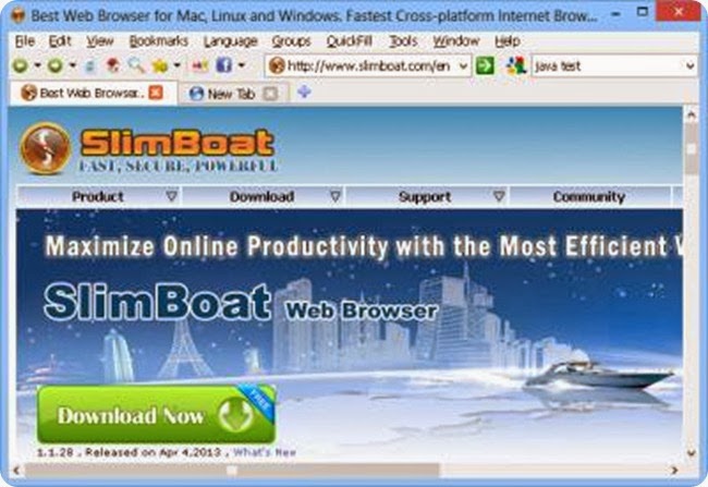 Slim-Boat-Web-Browser