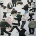 Object: 21715 - Pedestriana (Higher Down) - 100 x 100 cm - € 5750.= Object: 21715 - Pedestriana (Higher Down) - 100 x 100 cm - € 5750.=