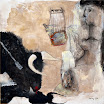 Sieg der Musik, 2009. �l/Papier/Cotton, 100 x 100 cm.