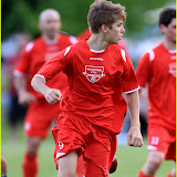 Justin Bieber Plays Soccer in Stratford 2011