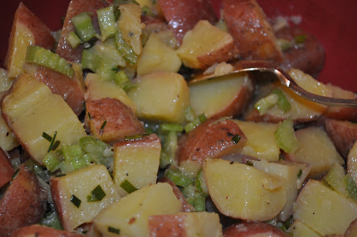 Potatoes Vinaigrette - one of my fave EDF recipes