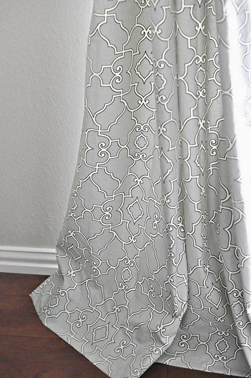 Loom Decor: The Taj in Pearl Gray, Curtains via MonicaWantsIt.com #diy #home Loom Decor: The Taj in Pearl Gray, Curtains via MonicaWantsIt.com #diy #home