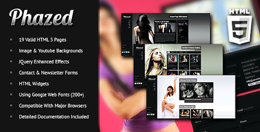 Phazed Creative Portfolio Template - Portfolio Creative