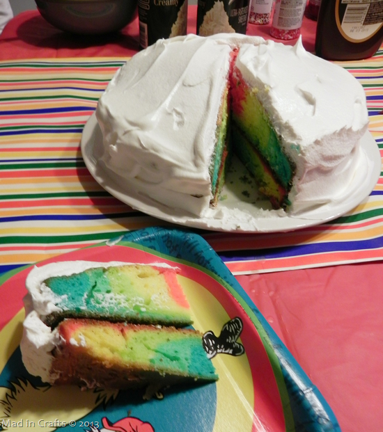 rainbow cake rainbow cake