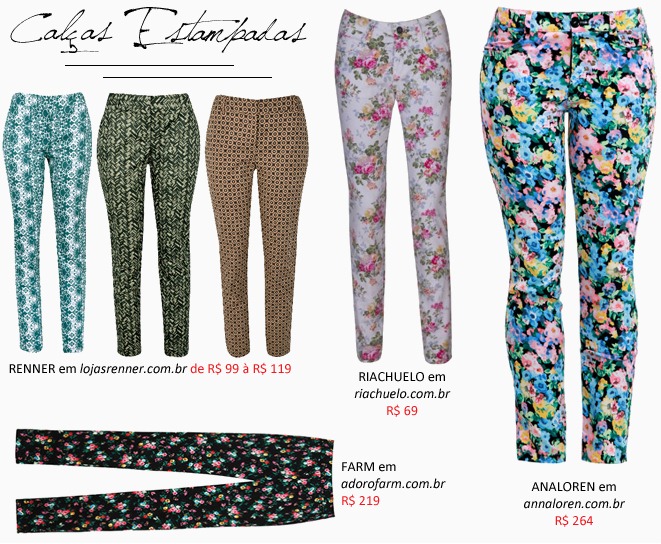 Moda da Calças Estampadas – Sugestões de compras online. Calca-Estampada-moda-feminina-onde-comprar12