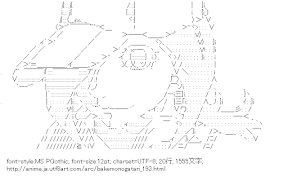 [AA]臥煙伊豆湖 （化物語）