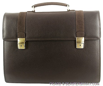 PICARD MEN SPRING SUMMER 2012 WINTER LEATHER briefcase, working bag, totes sling duffle accessories, wallet card holder travel