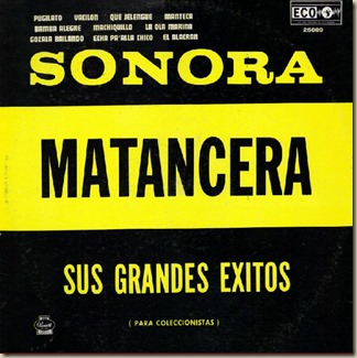 Sonora Matancera-Para Coleccionistas, (portada)