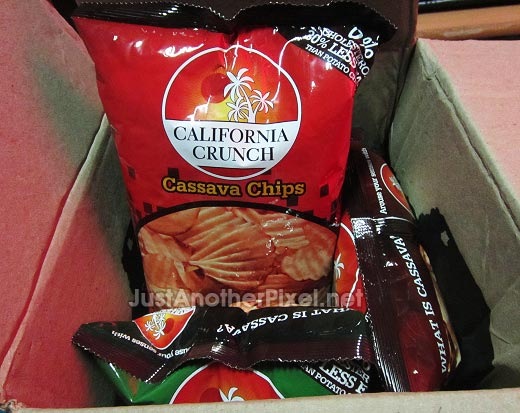 A pack of snacks that I won as prize through a Facebook giveaway - JustAnotherPixel.net