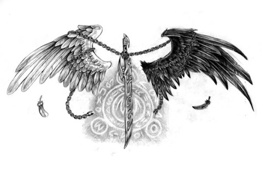 Tattoo Flash Wings