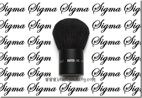 Giveaway Sigma F45 Buffer Brush 