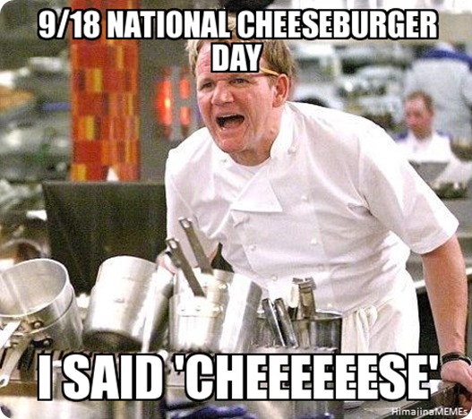 cheeseburger day