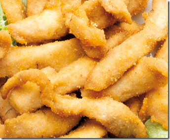Bastoncini di pollo 