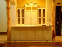 Painted and Fauxed Cabinets