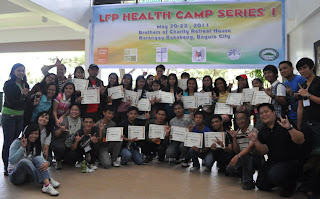 Day 3 - Campers display their Certificates