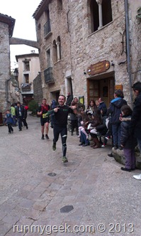 Jérémy sur l'arrivée Jérémy sur l'arrivée