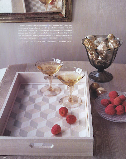 A pattern borrowed from American quilts, the A pattern borrowed from American quilts, the