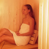 sauna in badkamer