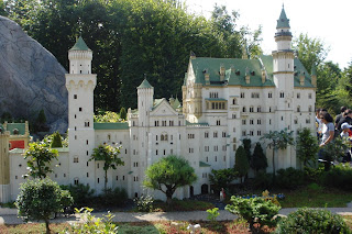 Neuschwanstein Castle, MiniLand - made from more than 300,000 lego bricks