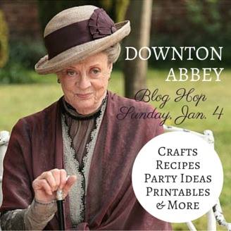Downton Abbey Blog Hop High Tea. Downton Abbey Blog Hop High Tea