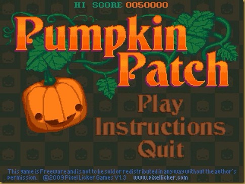 Pumpkin Patch タイトル Pumpkin Patch タイトル