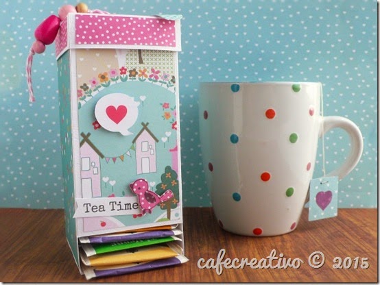 cafecreativo - craft asylum - Tea Bag Dispenser tutorial