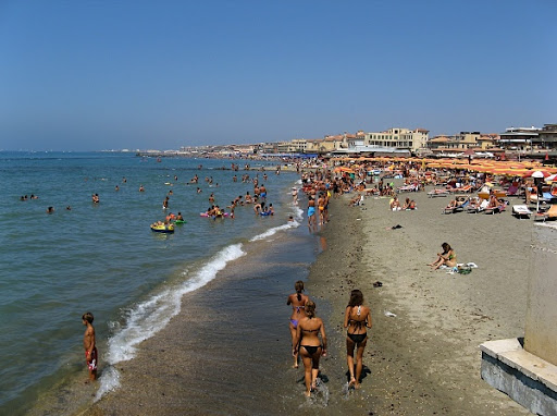 Lido di Ostia beach