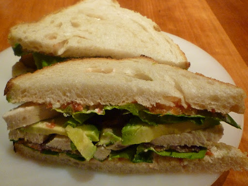 And here's the Cobb Salad Sandwich.