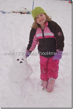 Build a snowman bunny winter activity Build a snowman bunny winter activity