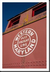 Hagerstown Roundhouse - Western Mayland Caboose