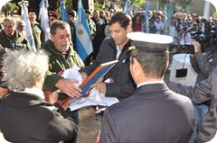 Acto del Día de la Reafirmación de los Derechos Argentinos sobre Malvinas