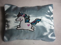 Sweet Dreams Embroidered Unicorn Herbal Sleep Pillow Sweet Dreams Embroidered Unicorn Herbal Sleep Pillow