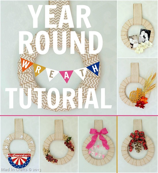 Year Round Wreath Tutorial