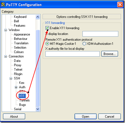 Configure Putty Configure Putty