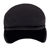 Wool poly ivy cap with ear flap
Art No. E2061  Black
