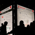 scotiabank info kiosk nuit blanche in Toronto, Canada 