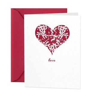 Another festive Valentine's Day card from Crane & Co.