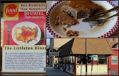 Littleton diner collage