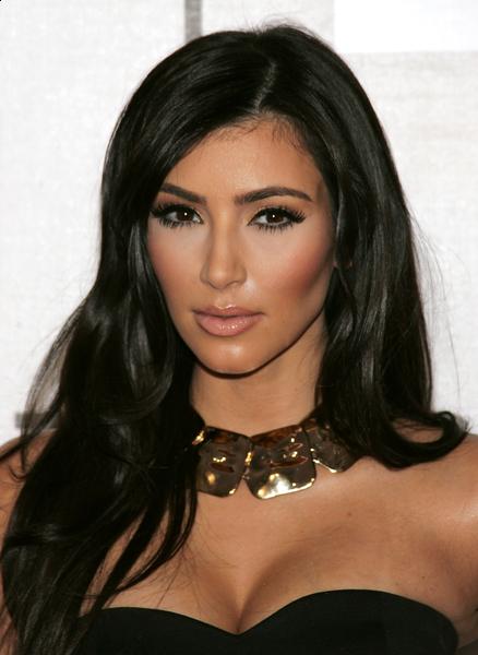 Kim Kardashian Straight Hair
